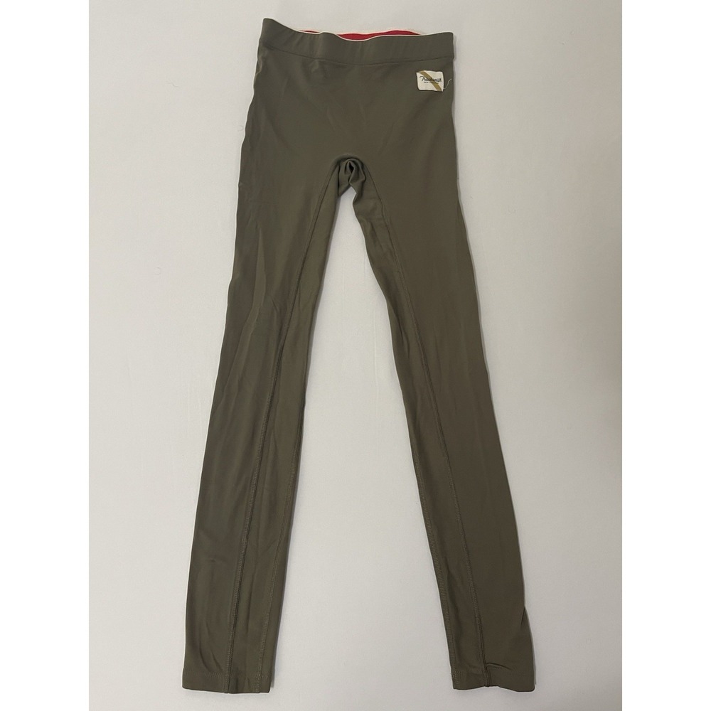 Tracksmith Turnover Tights Women's Size Small Greenish Brown
